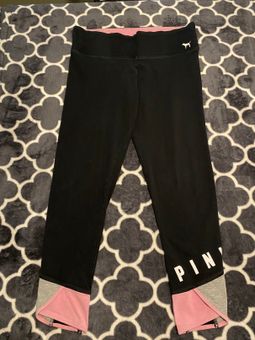 PINK - Victoria's Secret Pink Leggings Victoria Secret Size Small Black -  $13 - From susana