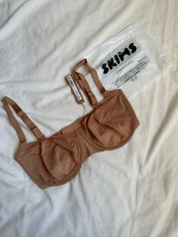 SKIMS NO SHOW UNLINED BALCONETTE BRA Tan Size 34 E / DD - $46 (20