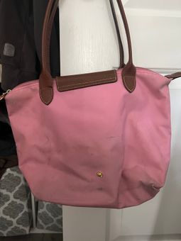 Longchamp pink Small Le Pliage Tote Bag