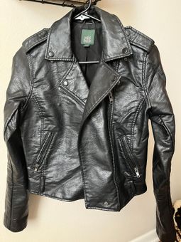 Wild Fable Black Leather Jacket