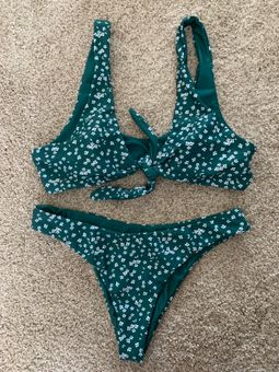 Zaful And White Floral Bathing Suit Set M - $11 - From Kaitlin