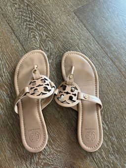 Tory Burch Miller Sandals Size 8 1 2 Makeup Color Tan 55 72