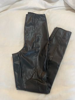 H&M+ Faux Leather Leggings