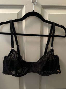 Black Balconette Bra - Savage x Fenty Size 36 E / DD - $16 - From Emily