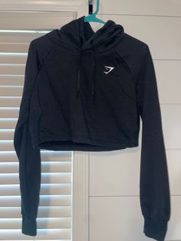 Gymshark TRAINING CROPPED HOODIE Black - $25 (28% Off Retail) - From Lyndsey