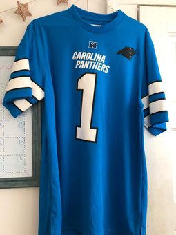 NFL Cam Newton Carolina Panthers Jersey Blue Size L - $19 (57% Off