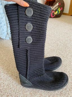 ugg isla knit boots