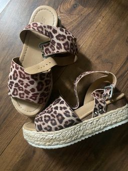 Soda Cheetah Platform Sandals Multi Size 6 20 From LaDreama