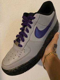 Nike Air Force 1 High - Black - Court Purple 