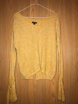 express yellow sweater
