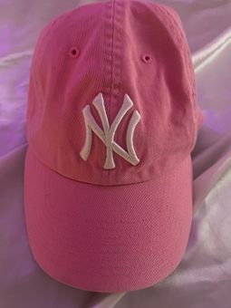 pink ny hat