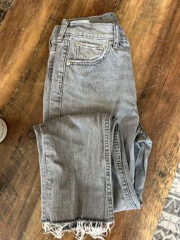 Gap High Rise Cheeky Straight Grey Jeans Gray Size 27 - $40 (55% Off  Retail) - From Kylie