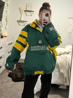 Green Bay Packers Pro Line Starter NFL Leather Jacket - Large – The Vintage  Store