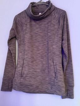 Kyodan Outdoor Gray Marbled Mock Pullover Sz L Size L - $30 - From