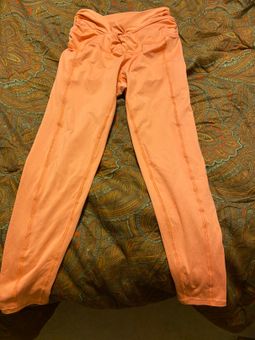 Free People Movement High-Rise Ankle Breathe Deeper Leggings Orange - $24  (64% Off Retail) - From Samantha