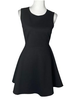 Black Dress - Skater Dress - Fit and Flare Dress -LBD - Lulus