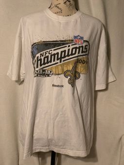 NFL ( Reebok) New Orleans Saints Super Bowl XLIV NFC Champion Tee