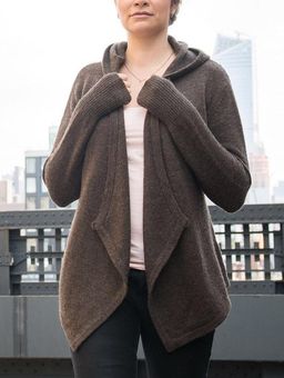 Black sheep top sweater wrap