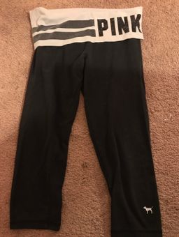 PINK - Victoria's Secret Yoga Pants Black - $15 (57% Off Retail