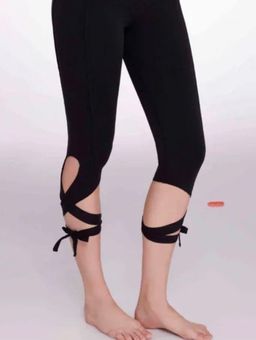 Free People Movement Turnout Wrap Leggings Black Size M - $35 (61% Off  Retail) - From Paige