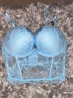 Victoria's Secret Corset Blue Size 32 C - $38 (45% Off Retail) New