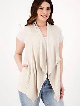 Barefoot Dreams CozyChic Lite Shawl Pointelle Cardi