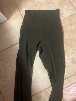 Olive Green Lululemon Leggings Align Credit