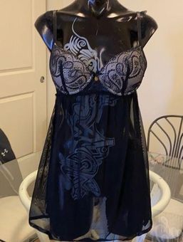 Daisy Fuentes Women's babydoll lingerie Size L - $10 - From MaKenzie