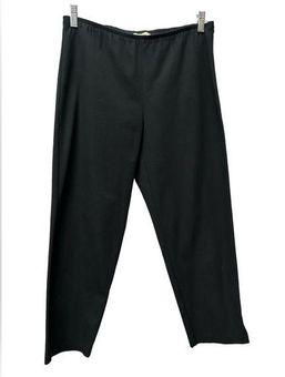 Cotton Pull on Pants - Black