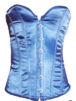 Pretty Little Thing Blue Corset Top - $30 New With Tags - From Madi