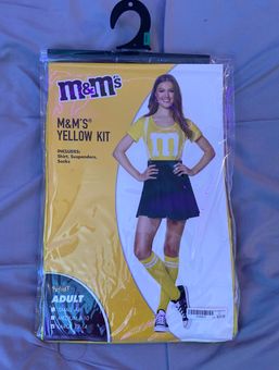 M&M's Adult Yellow Costume