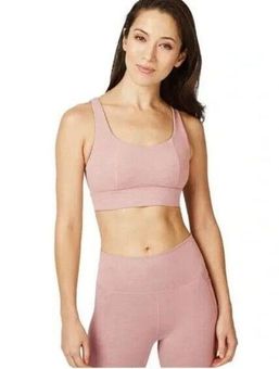 Sweaty Betty Pink Mesh Open Back Studio Sports Bra Size Small - $20 -  From Emily