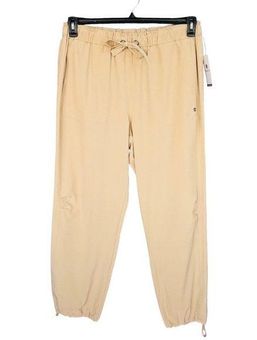 Apana X-Large Yoga Jogger Pants Hi-Rise Pockets Elastic Waist Lightweight  Khaki Size XL - $24 New With Tags - From Lori