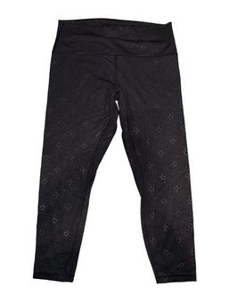 Lululemon Align HR Pant 25” *Nulu Size 12 Yogo Emboss Black - $75 - From  Angela