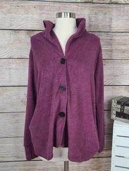 Cuddl Duds Fleecewear Stretch Cardigan Small - $25 - From Tiffany