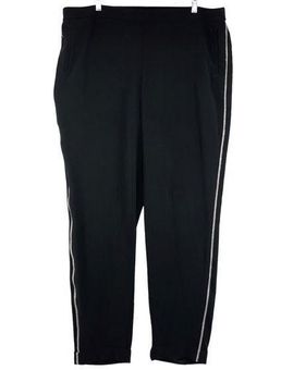 Pull On Tuxedo Stripe Pants for Tall Women