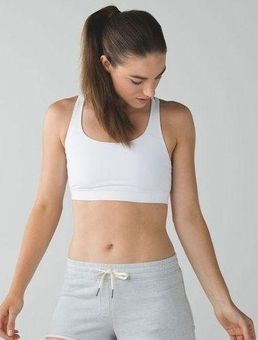 Lululemon Energy Bra White Size 6 - $32 - From Haley