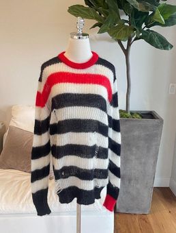 Louis Vuitton Tricolor Knit High Neck Pullover