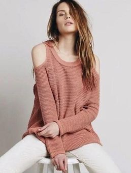 Cold shoulder hot sale thermal top