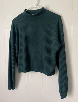 Olivia Rae Cropped Sweater Green Size L - $11 - From Madison