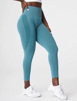 NVGTN Blue Contour Seamless Leggings Women's Small - $25 - From Amber