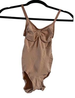 SEAMLESS SCULPT BRIEF BODYSUIT, SIENNA