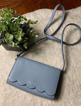 Kate Spade Baby Blue Scallop Trim Crossbody Bag - $100 - From Maria
