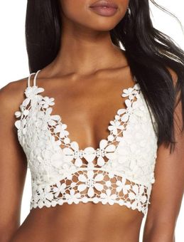 Crochet Bralette White