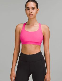 Lululemon sonic pink energy bra Size M - $43 (52% Off Retail