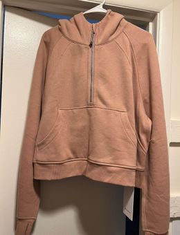 LULULEMON Scuba Oversized Half-Zip Hoodie XL/XXL Pink Clay