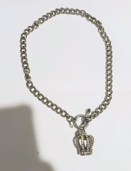 Juicy Couture Charm Necklace Silver - $30 - From Valerie