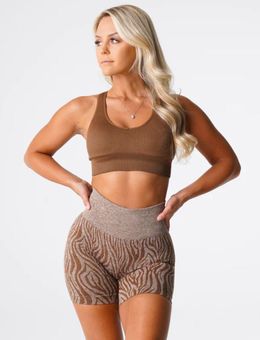 NVGTN Sports Bra Brown Size M - $21 - From Breeze