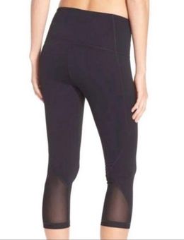 Zella high rise mesh crop leggings size medium - $21 - From Michaela