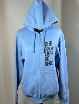 Mean Girls Broadway Musical Size S Sweatshirt Movie Blue Size S Zip Hoodie  - $32 - From Melissa